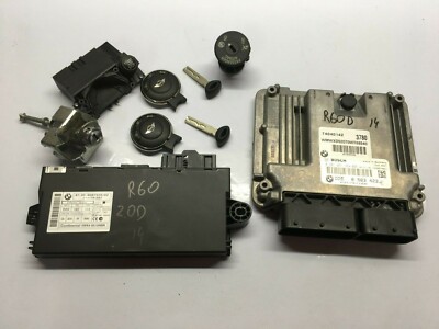 Complete BMW MINI R60 N47 COOPER D Automatic - ECU LOCKSET DDE CAS - 2 KEY