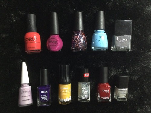 Nagellack Set Orly Nicóle by O.P.I China Glaze Butter London Flormar Holo