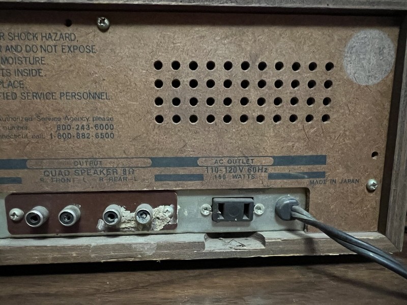 Soundesign 8 Track Player Model 4493 AM FM Stereo Japan Tested and