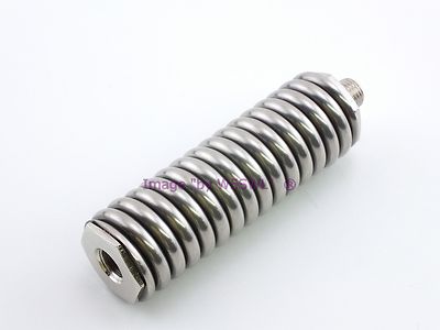 Heavy Duty  3/8-24 Threaded Spring - Fits up to 80'' Ham Antenna - Sold by W5SWL