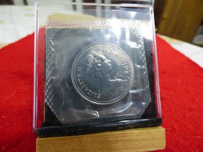 1984  CANADA  NICKEL  DOLLAR  COIN   TOP GRADE    84  PROOF LIKE  SEALED