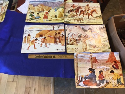 HAYES SCHOOL PUBLISHING NATIVE AMERICAN PRINTS