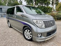 2006 Nissan Elgrand XL FRESH IMPORT AUTO 7 SEATS MPV 4/B GRADE CRUISE CURTAINS S