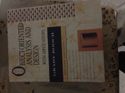Object-Oriented Analysis and Design With Applications