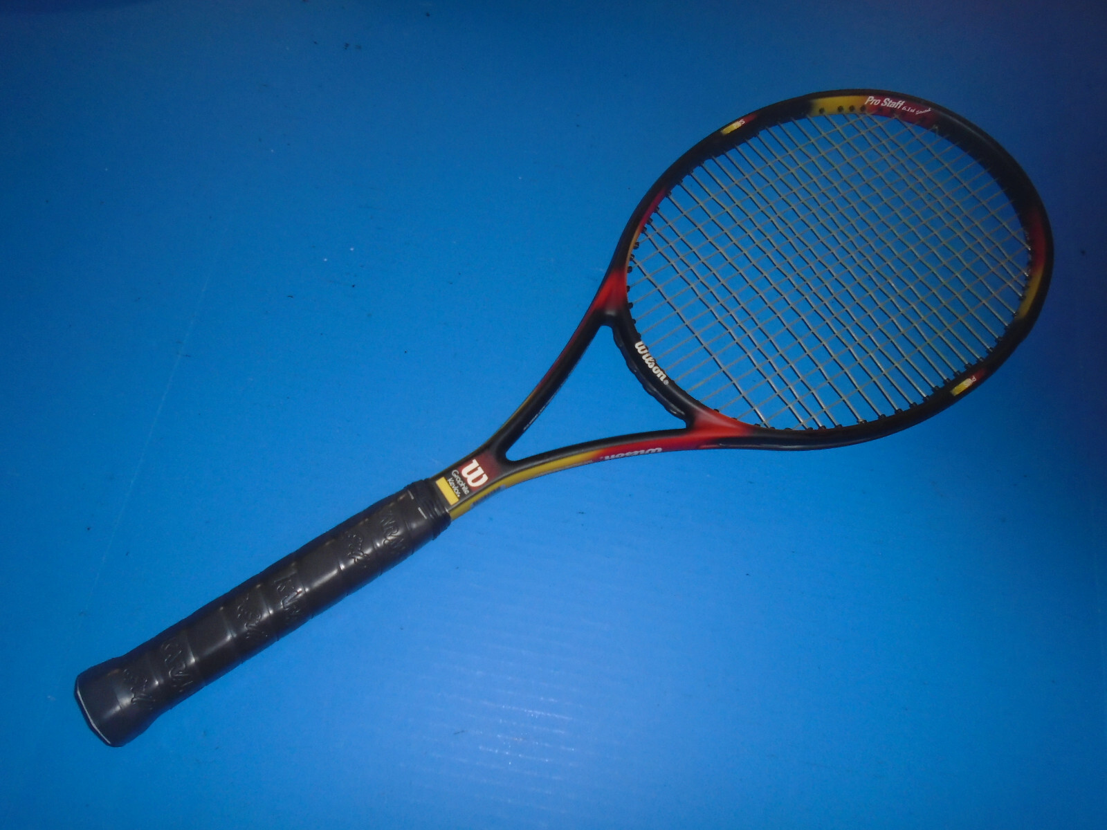 テニスの王子様 切原赤也 WILSON PROSTAFF 5.5 STRETCH 送料無料 テニスの王子様 切原赤也 美品 WILSON PRO STAFF 5 5