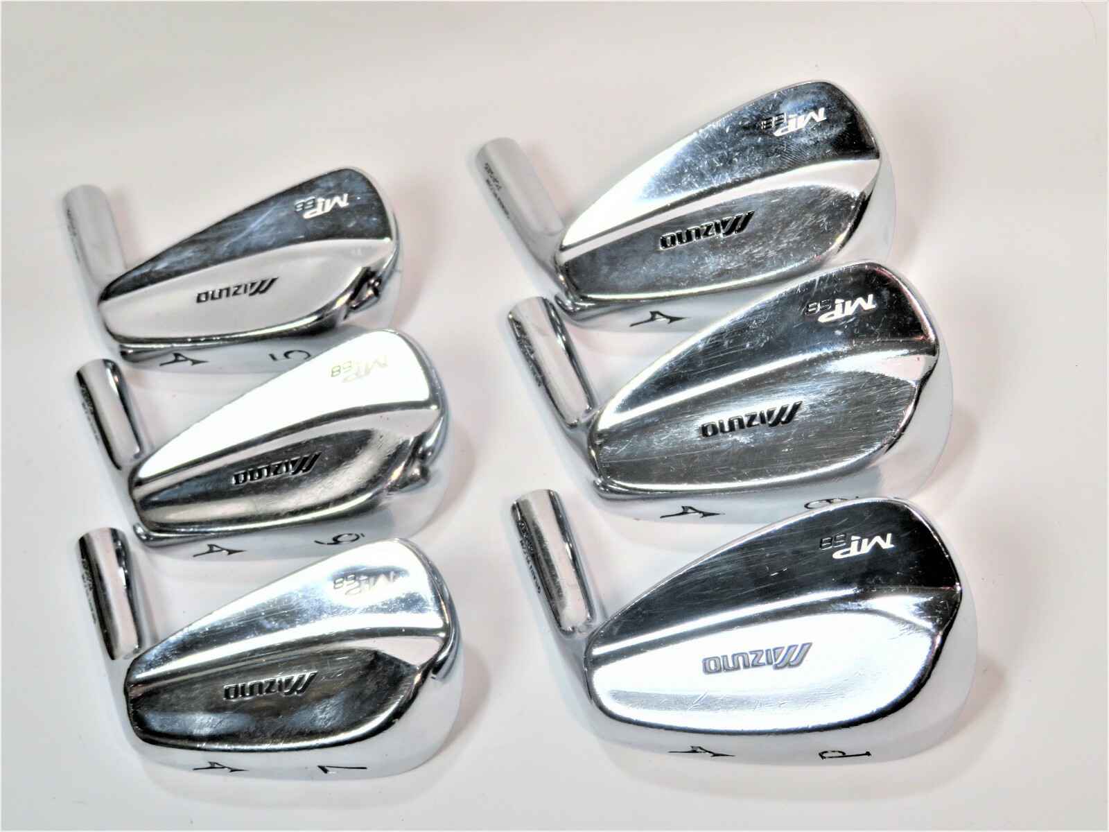 Mizuno MP-68 6PC Head Only IRONS SET GOLF PARTS Tiger Woods Mizuno MP-68 6PC Head Only IRONS SET GOLF PARTS Tiger Woods
