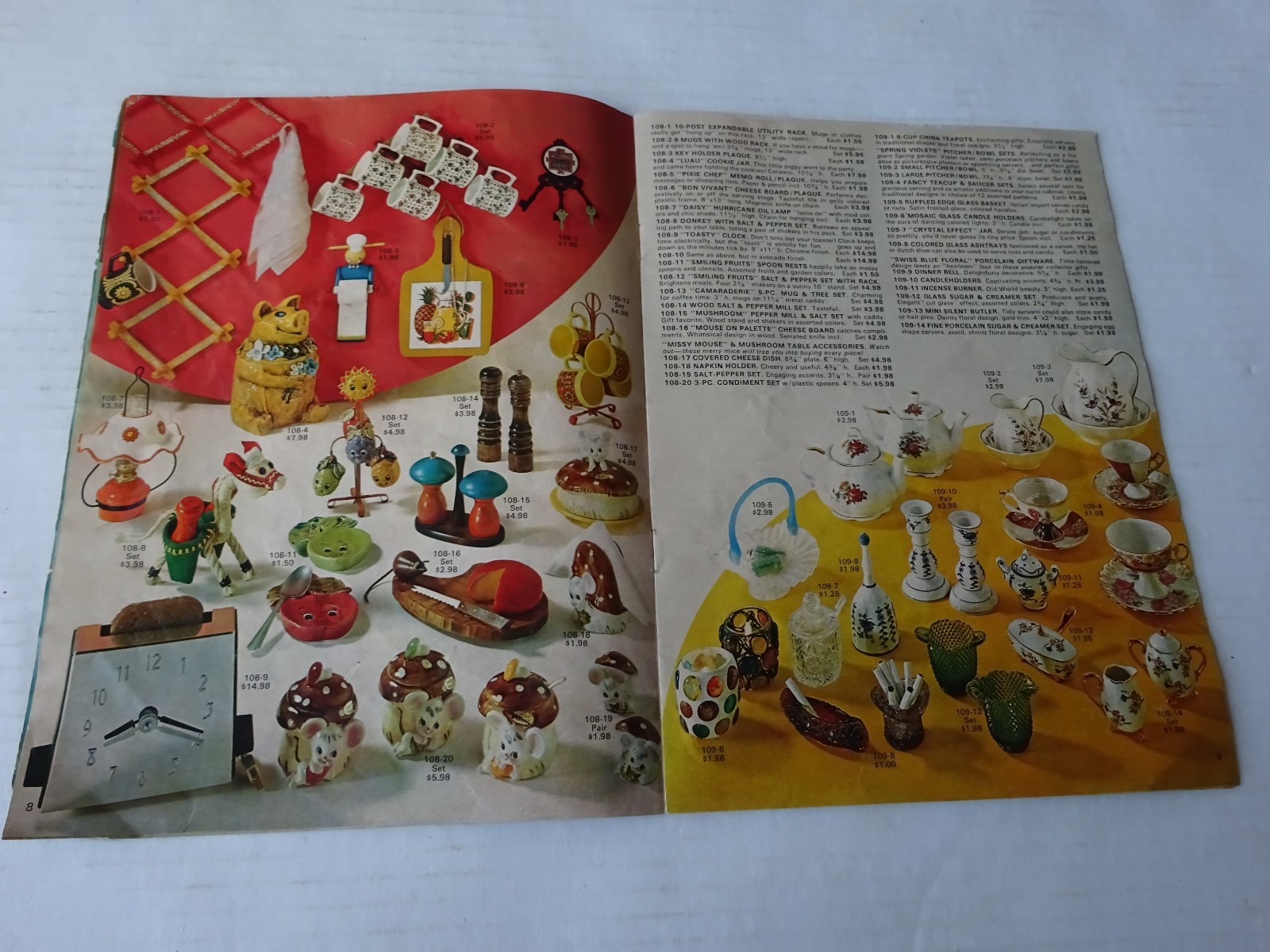 1971 Sheldon's Drug Rexall Gift Gallery Catalog, Yale & Brown City, Mi