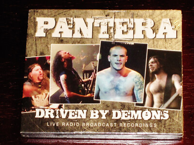 Pantera: Driven By Demons - Live Radio Broadcasts CD 2014 Smokin UK Slipcase NEW