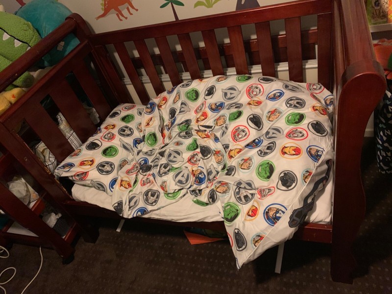 love and care sleigh cot