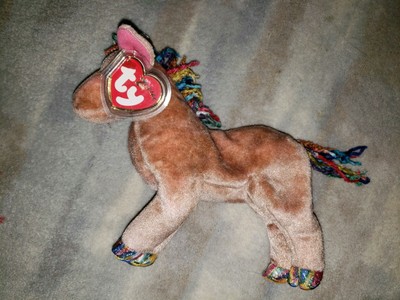 zodiac horse beanie baby