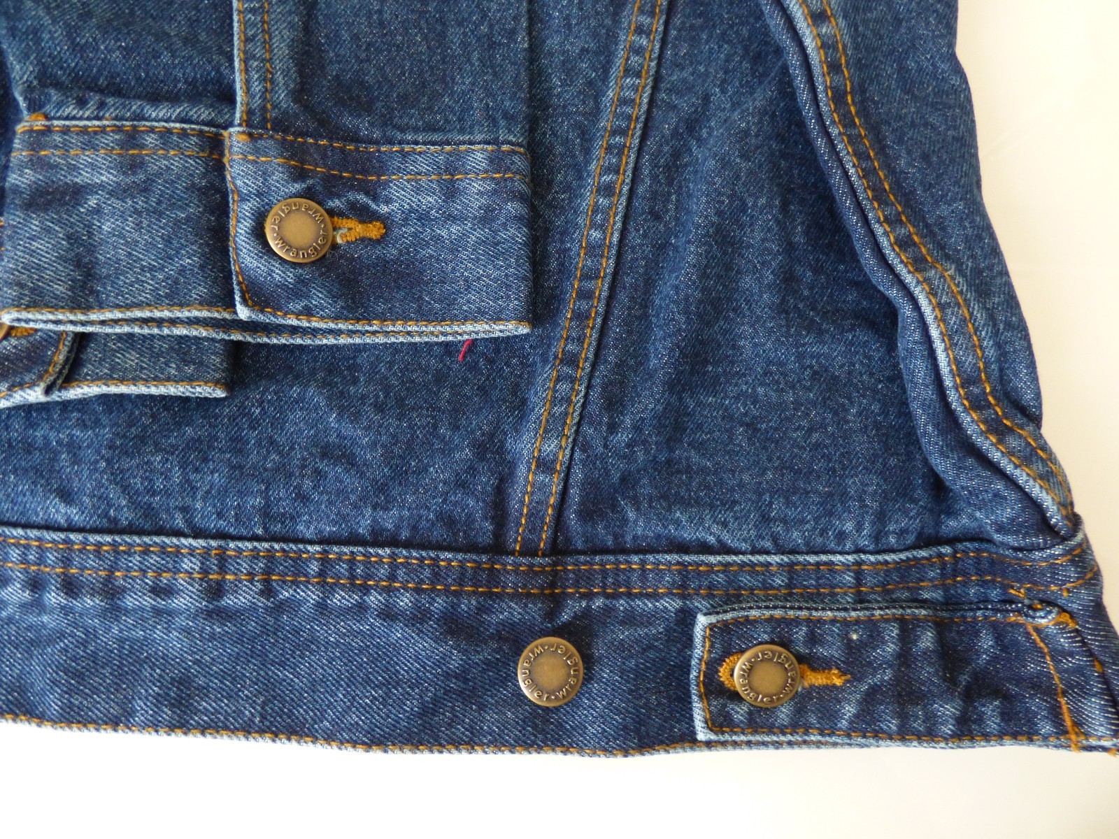 Men's Wrangler Rugged Wear Denim Jacket 