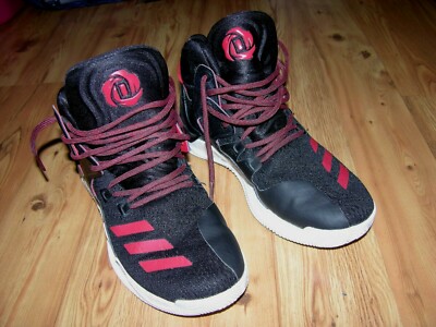 Adidas Men's SM D Rose 7 Basketball Shoes Boost Chicago Black Red Size 6.5