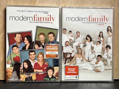 Modern Family: The Complete First, Second Season 1 & 2 ~ New/Sealed | B2G1FREE