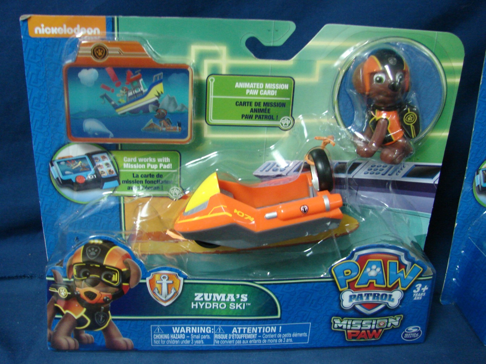 3 Paw Patrol Mission Paw Rubble Mini Miner Zuma's Hydro Ski Rocky's Repair Kart