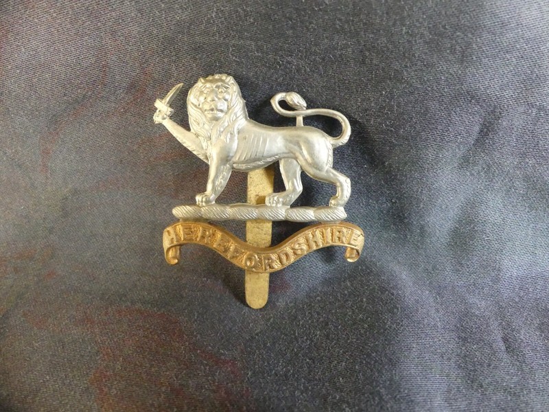 The Herefordshire Regiment  Insigne Militaire Anglaise : Ref 5200