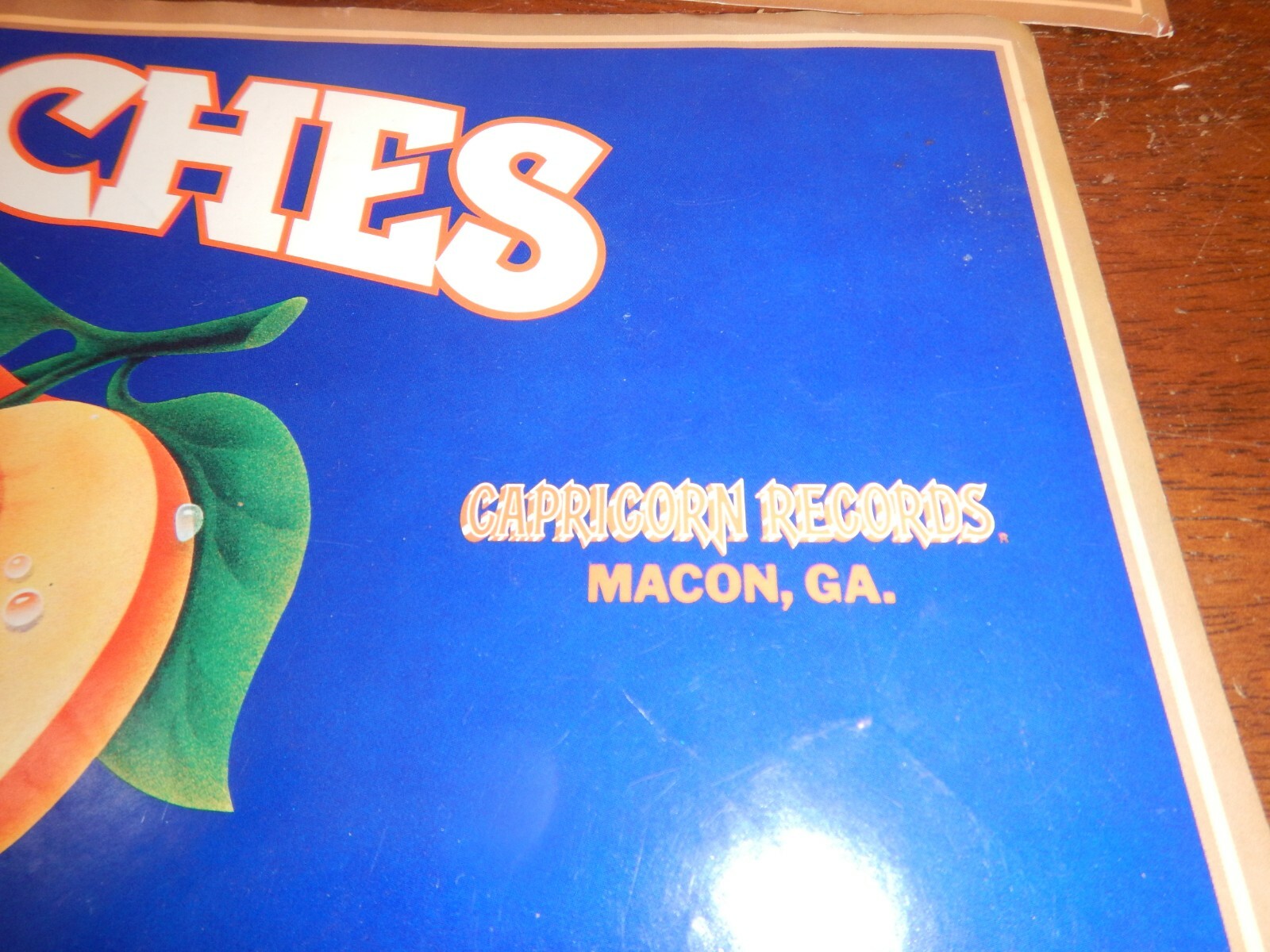 Capricorn Records PEACHES Sticker/ Decal 6.5