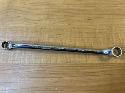 Snap-on Tools XM1213 12mm x 13mm Metric 12-Point Offset Box End Wrench Round USA