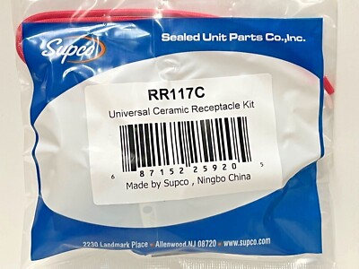 Genuine Supco RR117C Ceramic Porcelain Receptacle For 330031 5303935058 814399