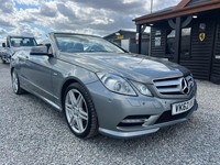 2012 62 MERCEDES E220 2.1 CDI BlueEFFICIENCY CONVERTIBLE Sport 2dr Tip Auto
