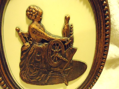 vintage coppercraft guild. wall hanging by dart. made in usa.