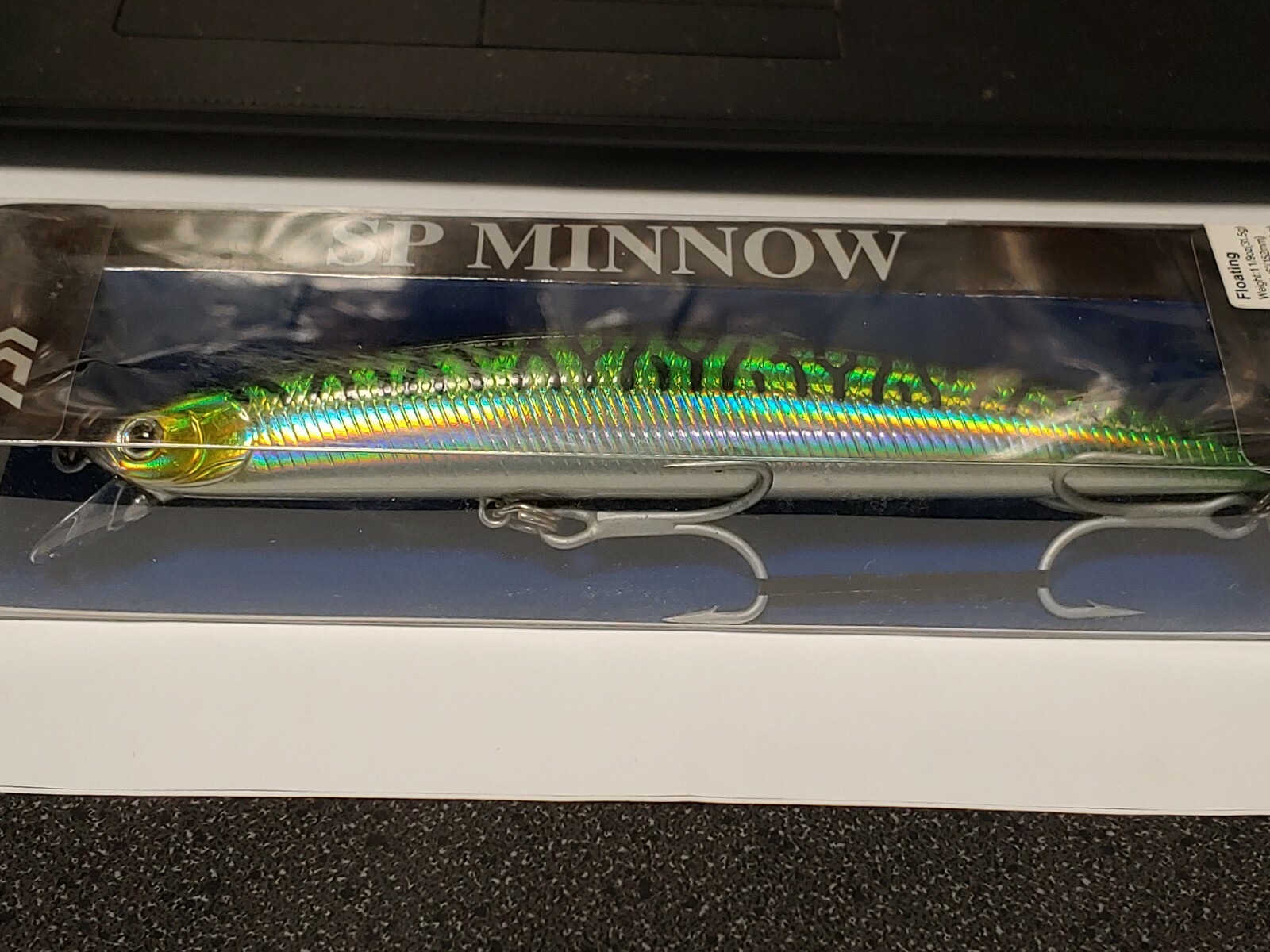 1 Daiwa SP Minnow GREEN MACKEREL DSPM15F24 1 1/9oz. Floating