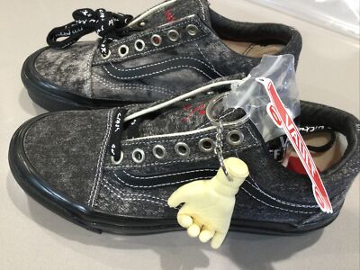 Vans Og Jim Goldberg X Raised by Wolves Acid Washed Denim Men's Sz 4.5 Women's 6