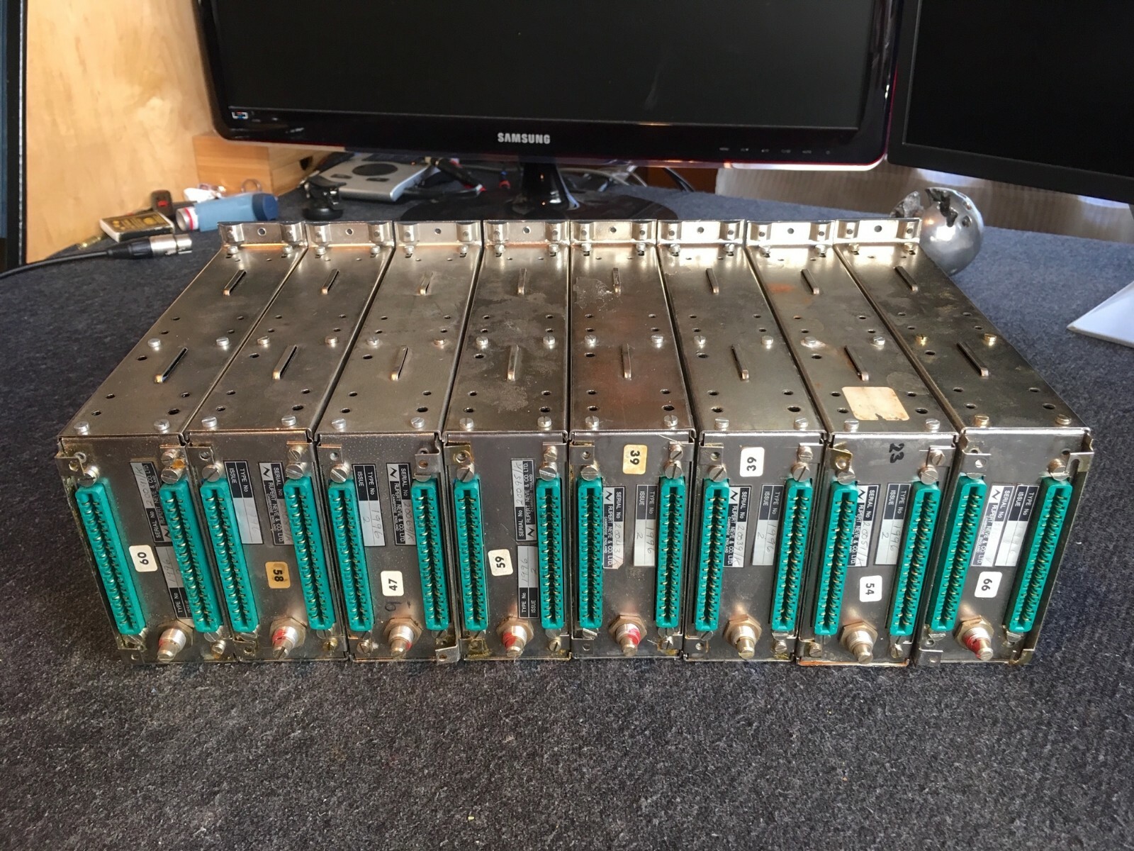 Vintage Neve 1999 (9 Total) & 1996 (8 Total) Modules for Parts