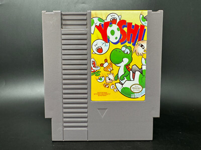 Yoshi (Nintendo NES) *GAME CARTRIDGE ONLY - TESTED*