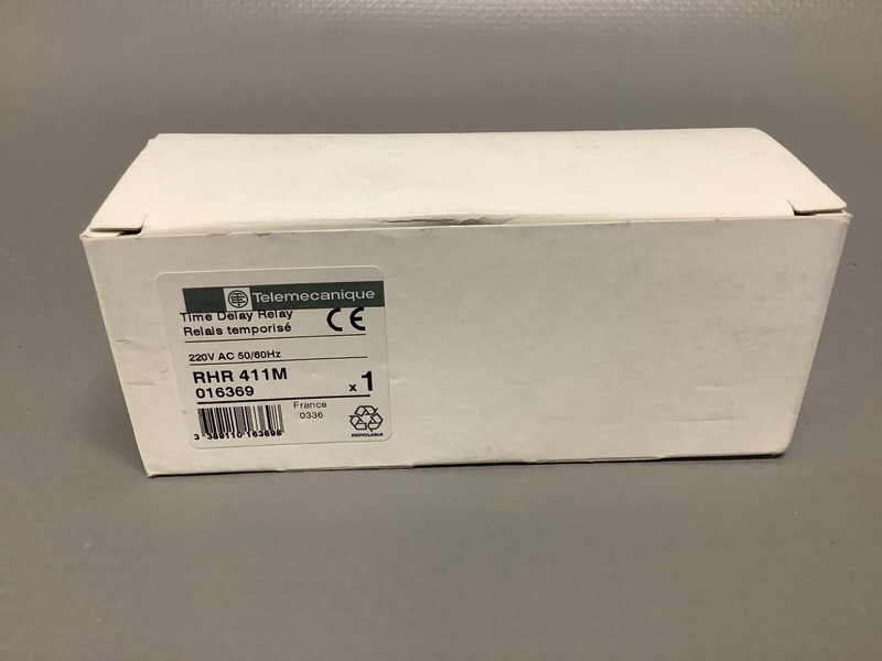 Rht411m     -  Telemecanique     Timing Relay With Suppressor 0.2...300s    Neuf