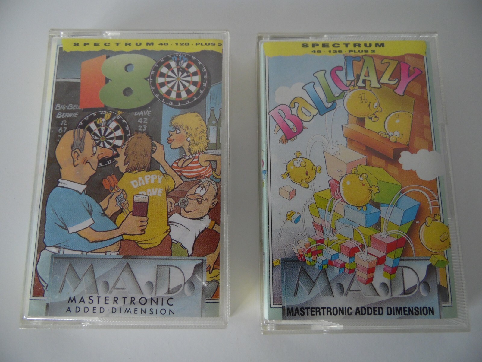 Vintage 180 & BALLCRAZY - 48K 128K PLUS2 ZX Spectrum