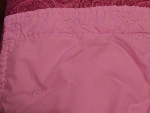 Vintage handmade baby quilt Winnie the pooh and friends 35x40 in.