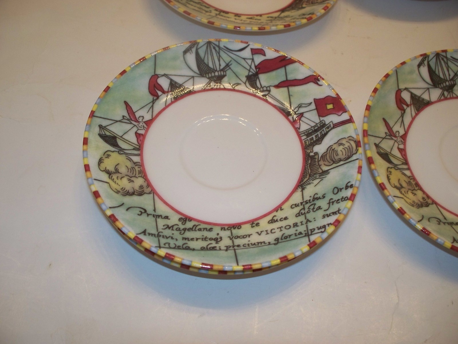 International Tableworks Magellan 81 Saucers Set of 8 International China 5 1/2