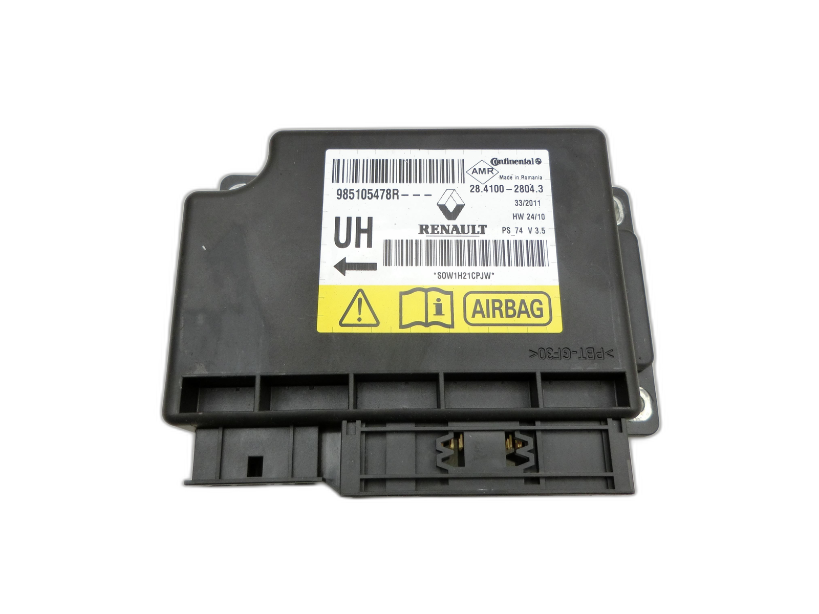 Renault Megane III BZ0 10-12 Airbag Steuergerät Airbagsteuergerät  - Bild 1