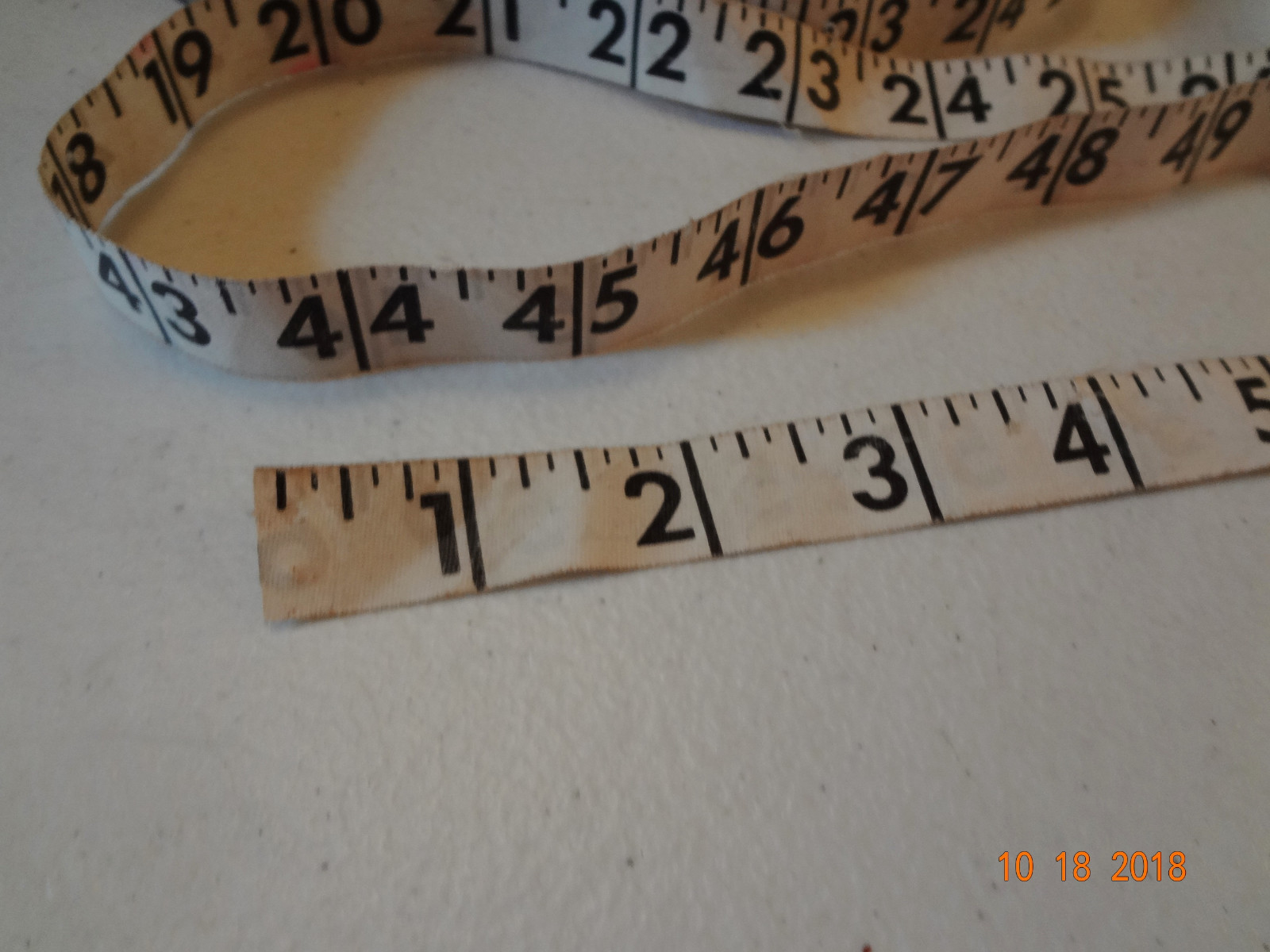 Vintage Sewing Measuring Tapes - Lot of 2