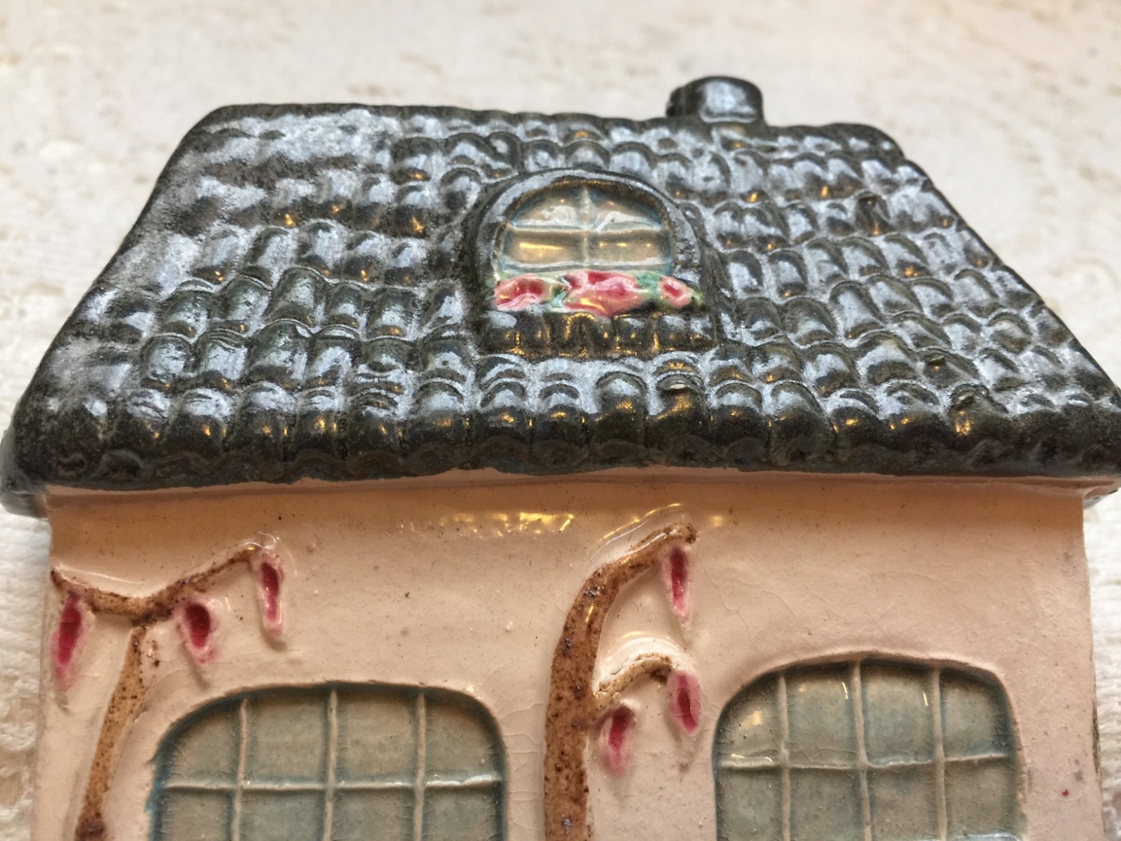 Wall Key holder Hook Country House Wall decor frame Adornment Pottery RELIEF ++