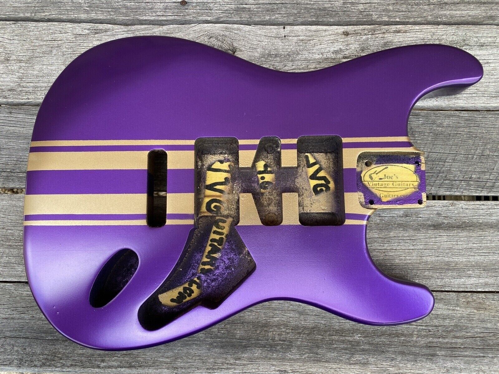STRAT BODY RELIC 60s ThinSkinLacquer MIDNIGHT PURPLE Z/28 STRAT BODY RELIC 60s ThinSkinLacquer MIDNIGHT PURPLE Z/28