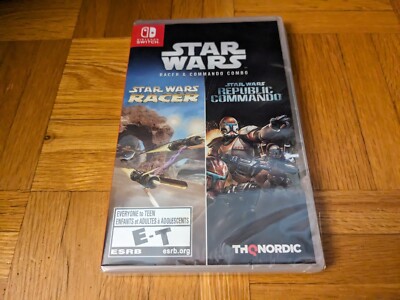Star Wars Racer and Commando Combo (Nintendo Switch, 2021) Brand New Sealed
