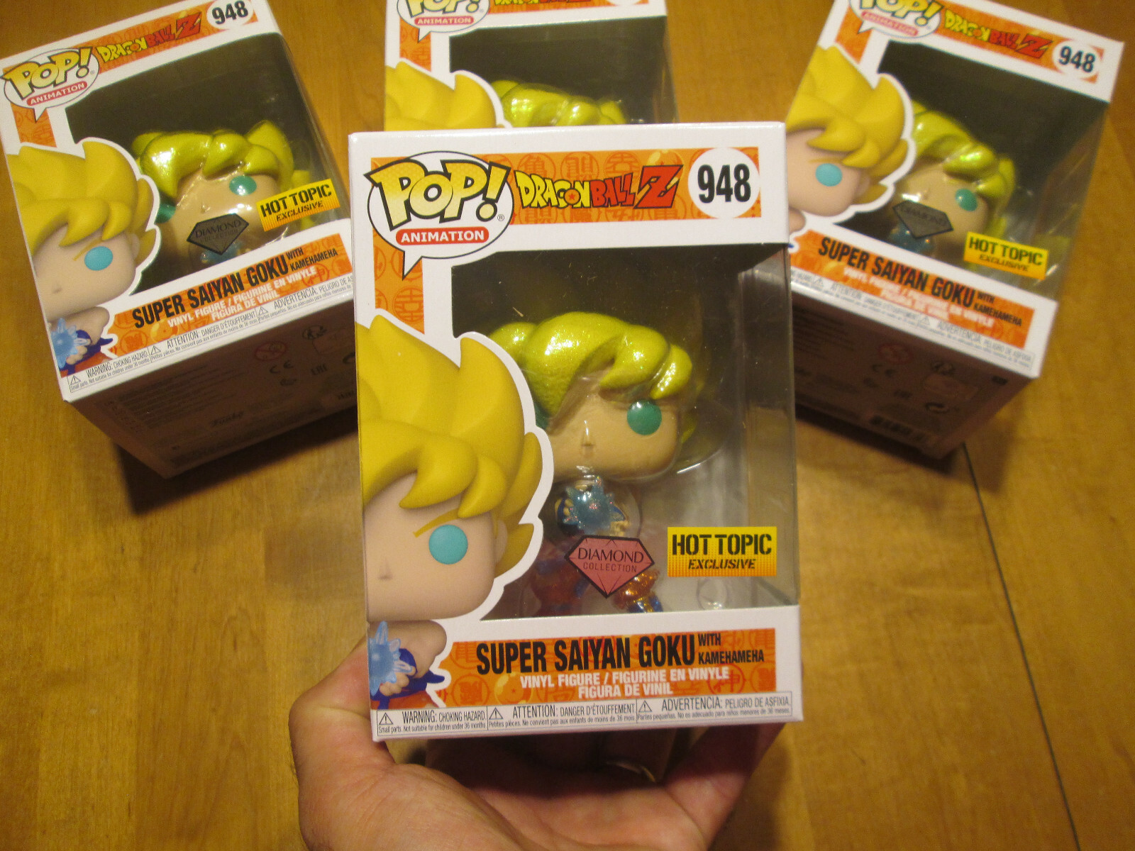集英社 - 限定FUNKO POP! ドラゴンボール　BOX フルコンプリート4箱セット Funko Pop! Animation Dragon Ball Z SSGSS Goku (Kaio-Ken