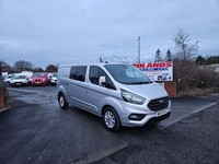 2020 ON 70 PLATE FORD TRANSIT CUSTOM 300 LIMITED CREW VAN ULEZ FREE ZONE