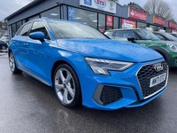 2022 Audi A3 1.0 TFSI 30 S line Sportback Euro 6 (s/s) 5dr HATCHBACK Petrol Manu