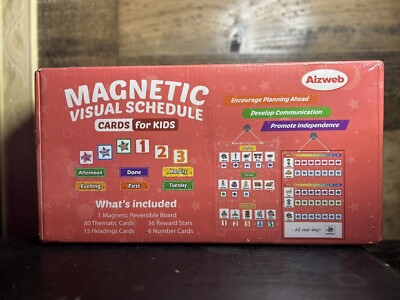 Quokka Magnetic Visual Schedule Board For Kids 3+