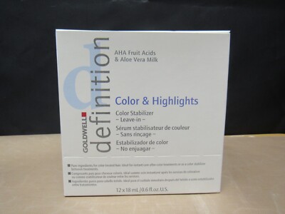 12 Bottles Goldwell Color Highlights Definition Serum Color Stabilizer 0.6 oz  K