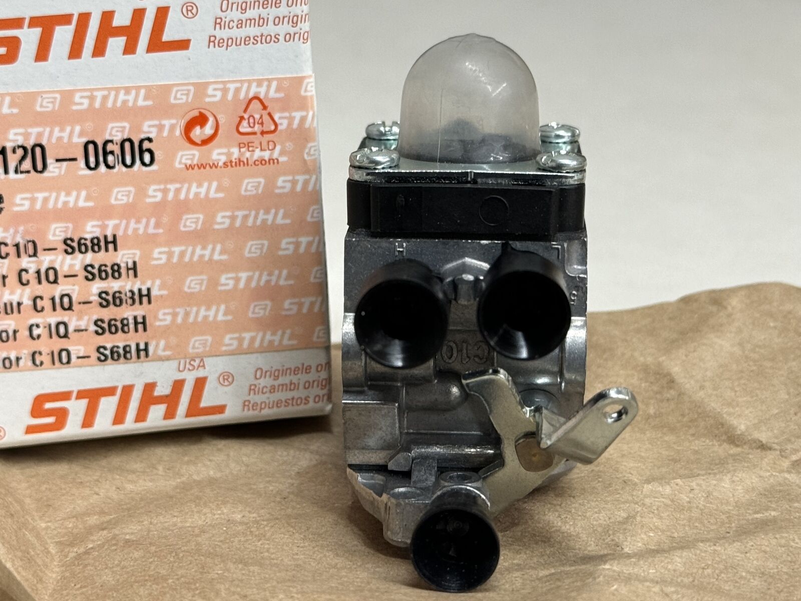 STIHL OEM ZAMA CARBURETOR 4229 120 0606 / 0603 C1Q-S68H SH55 STIHL OEM ZAMA CARBURETOR 4229 120 0606 / 0603 C1Q-S68H SH55