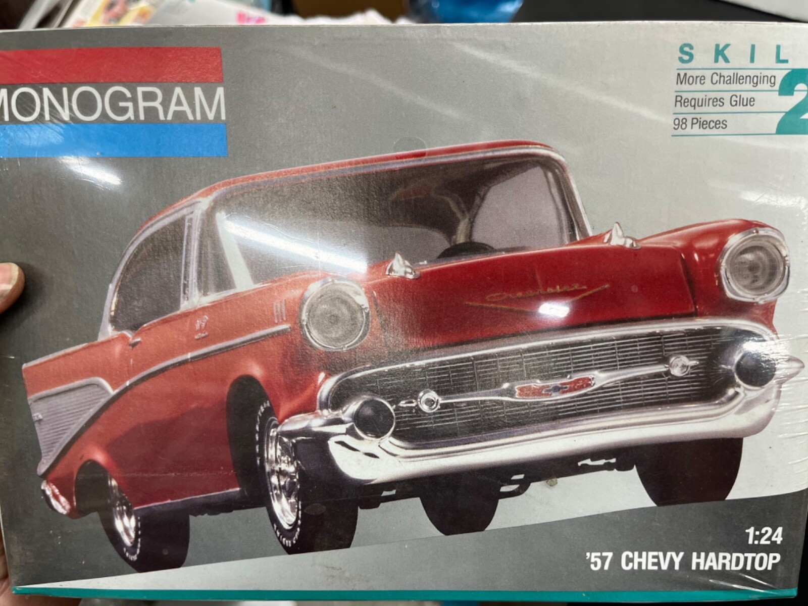 Monogram 2225 1957 Chevy Bel Air Hardtop 1/24 McM KIT FS | eBay