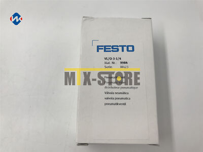 1pcs New Festo Brand new ones VL/O-3-1/4 9984