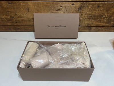 Gianvito Rossi Empty Shoe Storage Box 12  X 6.75  X 4 
