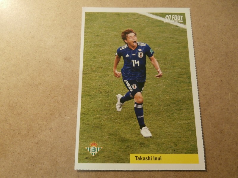 Takashi Inui (Betis Sevilla), Football Rookie Card So Foot (Jt29)