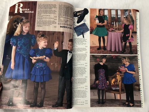 1991 JC Penney Christmas Catalog Toys BARBIE Nintendo MARVEL Video Games