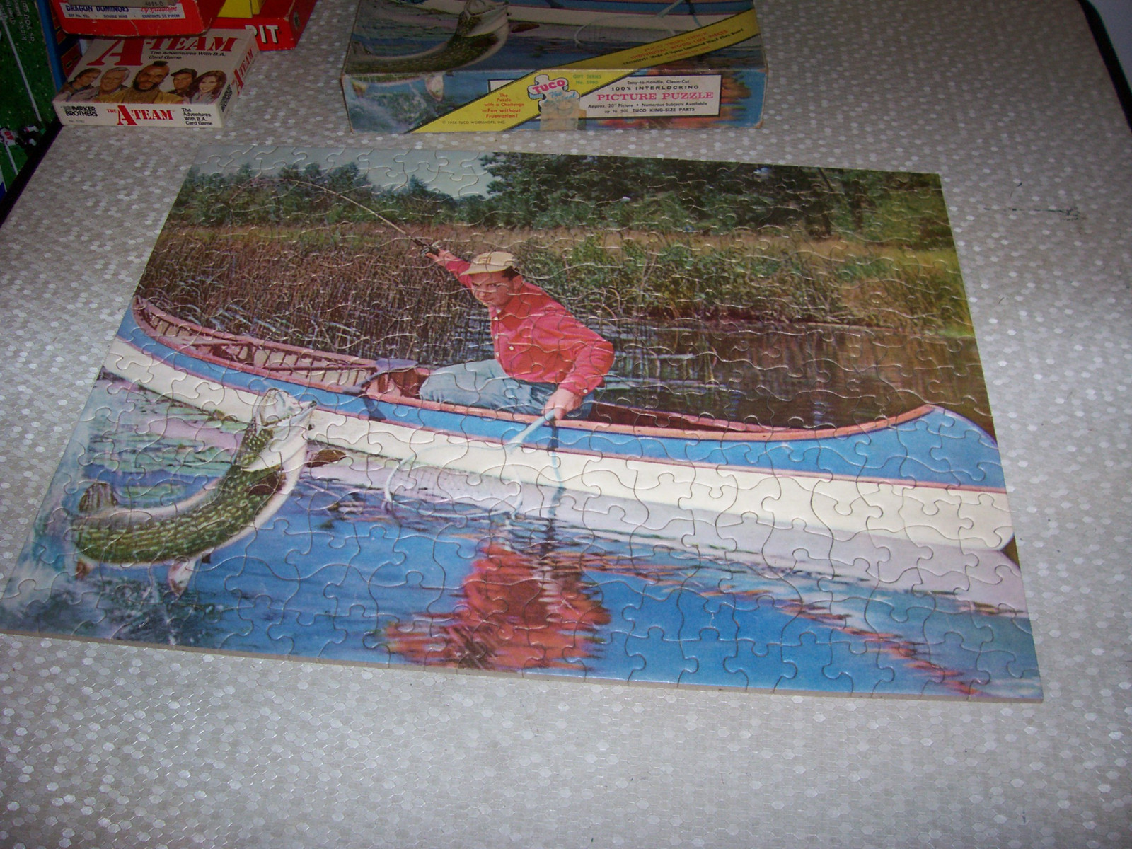 TUCO  PICTURE PUZZLE [TOO BIG FOR THE NET] FISHERMAN