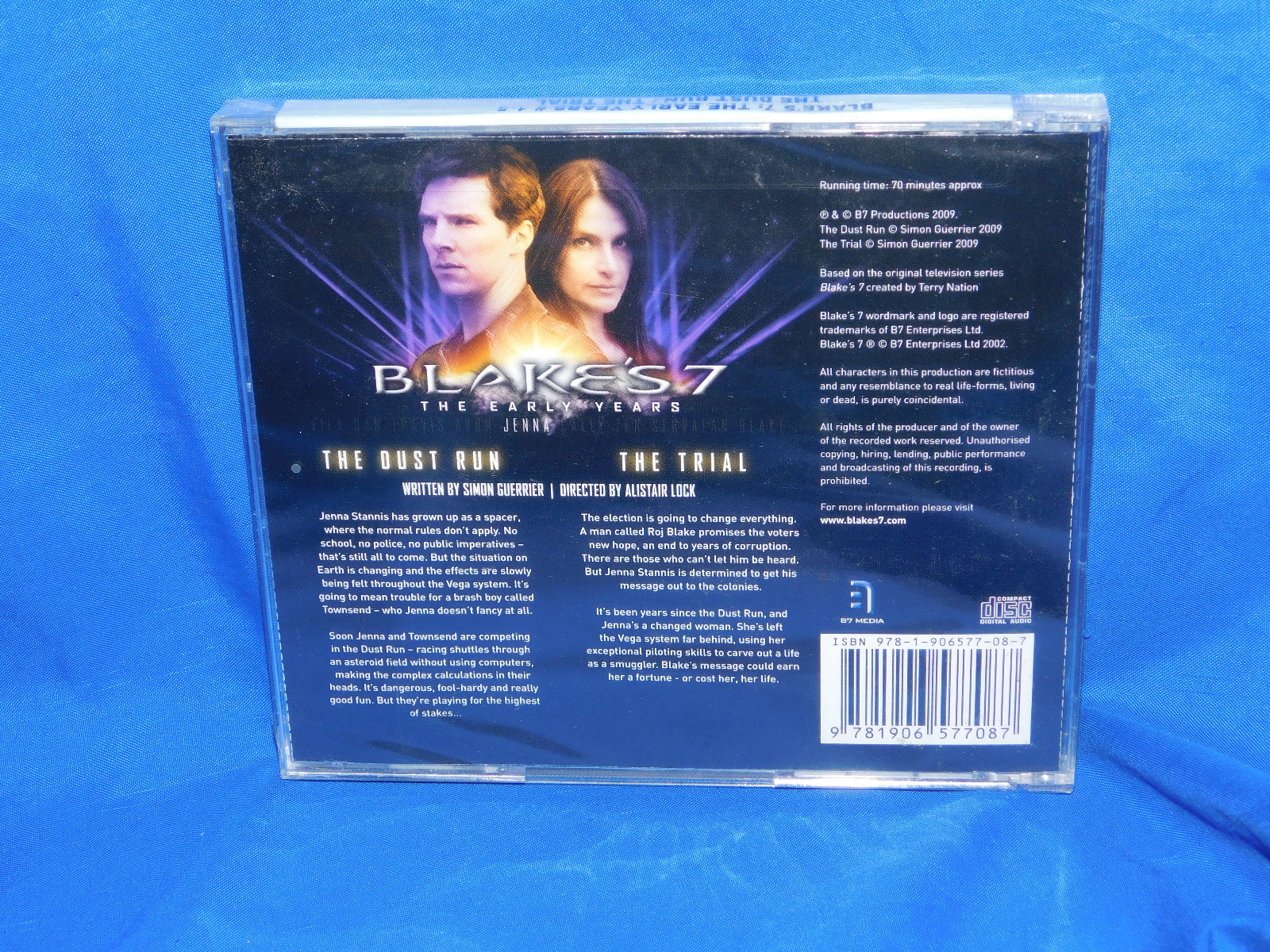 JENNA: DUST RUN / TRIAL, EXTENDED (BLAKE'S 7: EARLY YEARS) By Simon Guerrier NEW